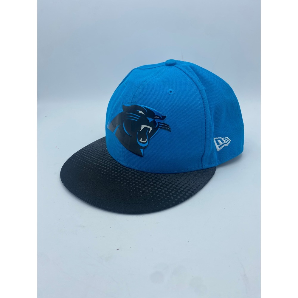 Carolina Panthers New Era NFL 59FIFTY Cap Hat Blue Black Fitted Adult